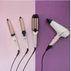 Automatischer Lockenstab Remington CI91AW — roségold/schwarz, S-förmiger Zylinder, Keramikbeschichtung, 150–210 °C, 3 m Drehkabel