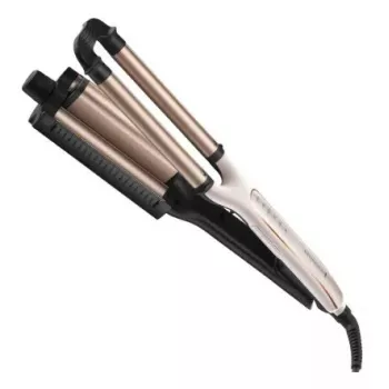 Automatischer Lockenstab Remington CI91AW — roségold/schwarz, S-förmiger Zylinder, Keramikbeschichtung, 150–210 °C, 3 m Drehkabel