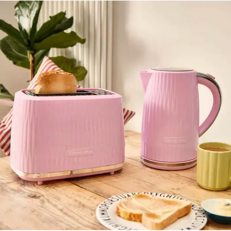 Toaster Russell Hobbs 27372-56 2 Scheiben 800 W Rosa Edelstahl