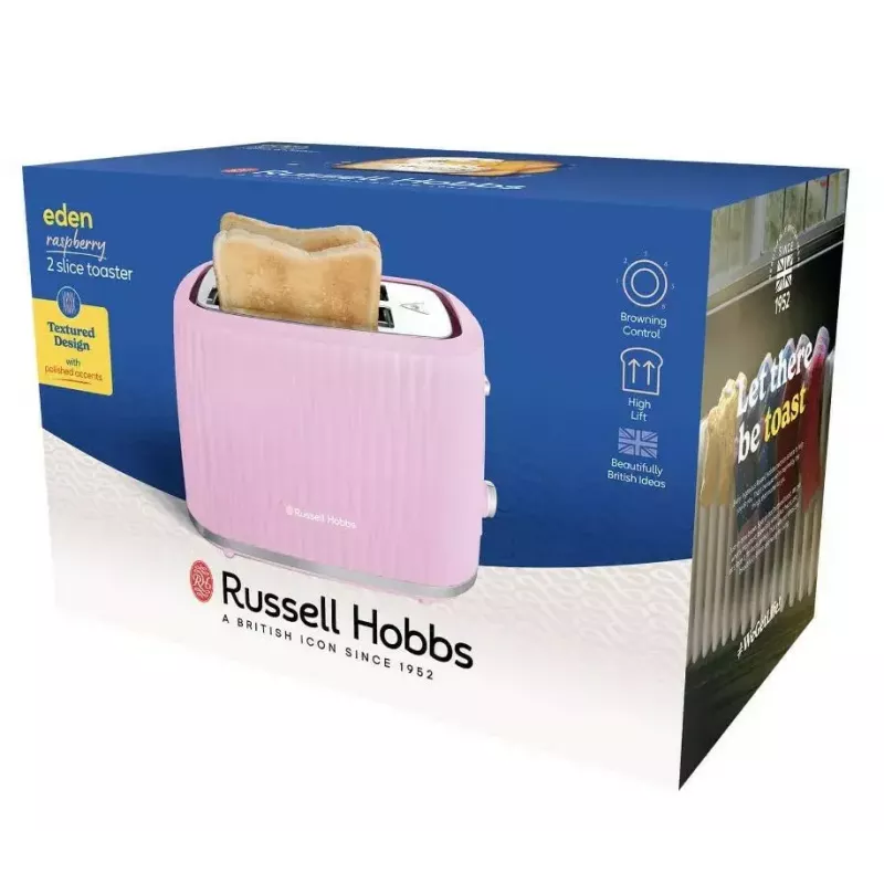 Toaster Russell Hobbs 27372-56 2 Scheiben 800 W Rosa Edelstahl