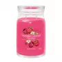 Wachskerze Yankee Candle Cylinder Raspberry Crimson — Höhe 157 mm, Durchmesser 93 mm, Gewicht 567 g, 1 Stück