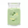 Wachskerze Yankee Candle Signature Limette Vanille Grün 1 Stück 157 mm 9,3 cm 567 g
