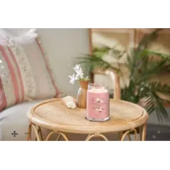 Wachskerze Zylinder Yankee Candle 1629962E Zitrus Blumen Vanille Pink 157mm 9.3cm 567g