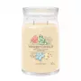 Wachskerze Yankee Candle Signature Vanilla Gelb 1 Stück 157 mm 9,3 cm 567 g