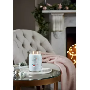 Wachskerze Yankee Candle North Pole Hideaway Blau 157 mm 567 g