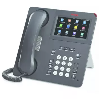 Avaya 9650C Deskphone IP-Telefon Charcoal 2 Leitungen LCD