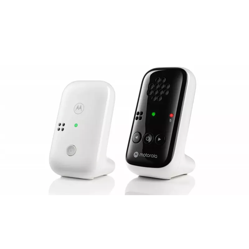 Baby-Audiophone MOTOROLA PIP10 Weiß-Schwarz 2,4 GHz Reichweite