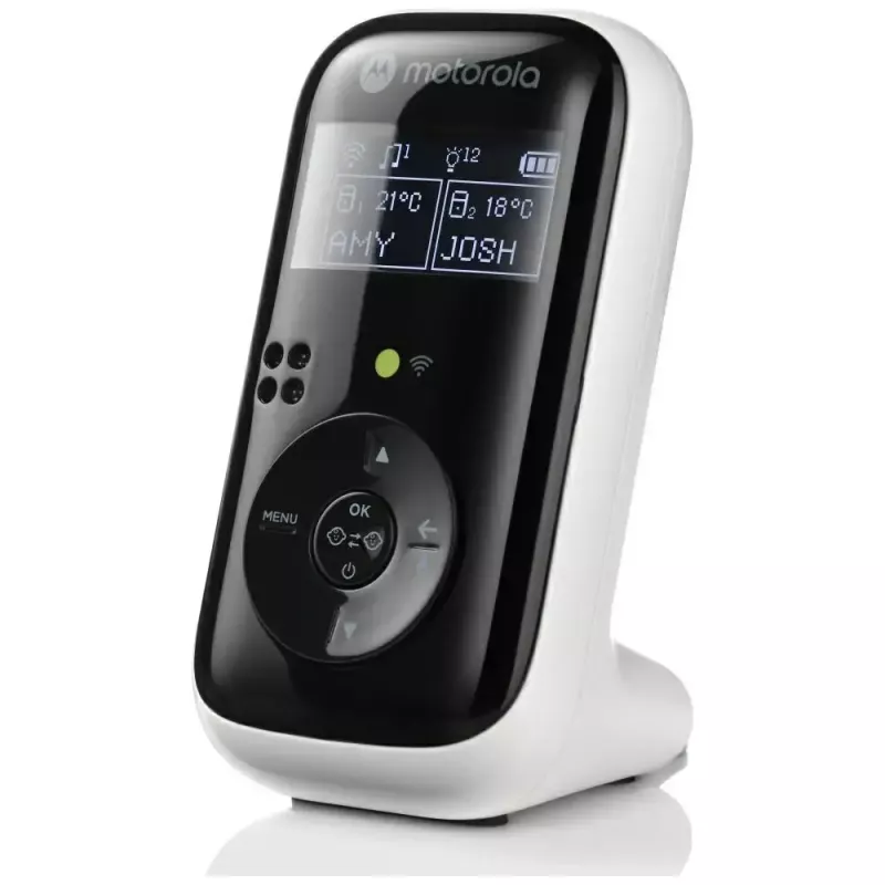 Babyphone MOTOROLA PIP15 Twin Audio mit 120 m Reichweite, Zwei-Geräte-Audio-Set