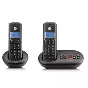 Zweiwege-Funkgerät MOTOROLA E212 DUO wiederaufladbar schwarz IP54, Akku
