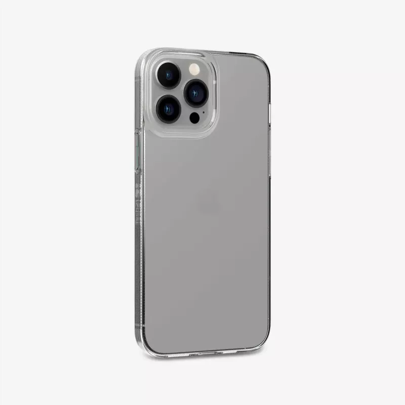 Handyhülle Tech21 Evo Lite Hülle für iPhone 13 Pro Max — transparent, passend für 17 cm (6,7 Zoll)