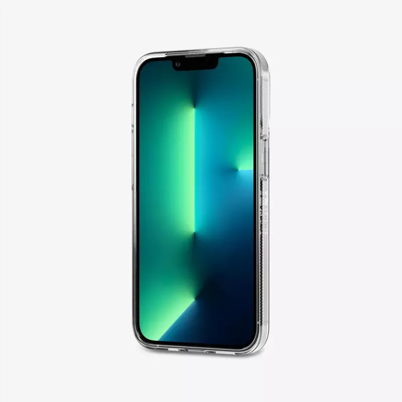 Handyhülle Tech21 Evo Lite Hülle für iPhone 13 Pro, transparent, für 15,5 cm (6,1 Zoll) Bildschirme