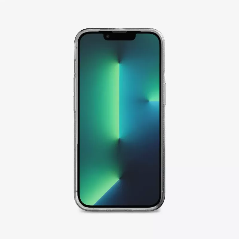 Handyhülle Tech21 Evo Lite Hülle für iPhone 13 Pro, transparent, für 15,5 cm (6,1 Zoll) Bildschirme