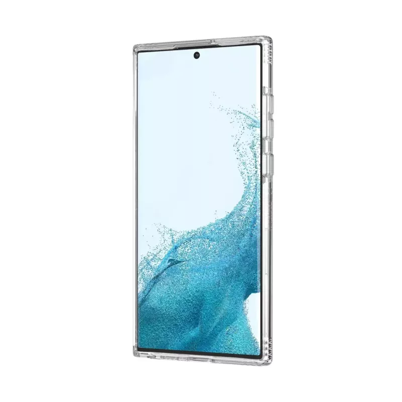 Tech21 Evo Clear Handyhülle Transparent Samsung Galaxy S22 Ultra 15,5 cm