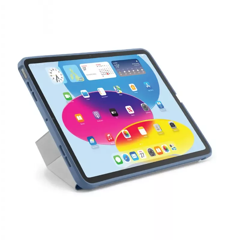 Tablet-Flip-Case PIPETTO P052-51-V für iPad 10. Generation (10,9 Zoll) – Mikrofaser und TPU, 5 Standmodi