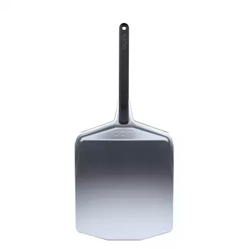 Ooni 12 Zoll Pizzaschieber Ooni Aluminium Schwarz Glasfaserverstärkter Griff