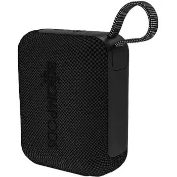 Tragbarer Bluetooth-Lautsprecher Boompods Beachboom Mini Schwarz – kompaktes kabelloses Audio, integrierter Akku