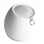 Tragbarer Mono-Lautsprecher Boompods Zero – Weiß, 3 W RMS, 3 cm Treiber, IPX6, 5 h Akku