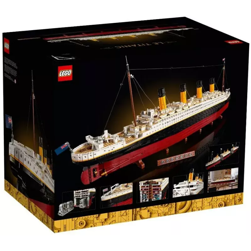 LEGO Bauset ICONS 10294 Titanic Modellnachbildung — 9.090 Teile, 18+