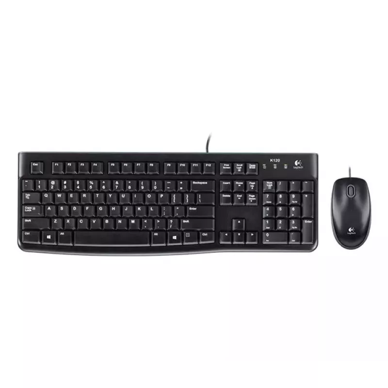 Tastatur-Maus-Set Logitech Desktop MK120