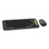 Tastatur-Maus-Kombination Logitech POP Icon QZERTY Bluetooth Mini Graphite Grün