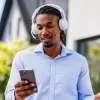 Headset Logitech Zone Wireless 2 ES — Kabelgebunden & Kabellos (Bluetooth), USB-C, Supraaural, 1,5 m Kabel, Weiß, 212 g