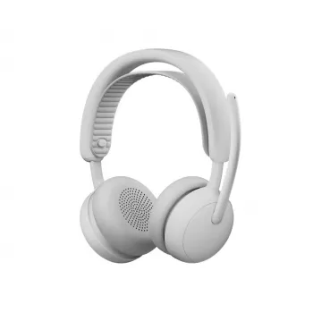Headset Logitech Zone Wireless 2 ES — Kabelgebunden & Kabellos (Bluetooth), USB-C, Supraaural, 1,5 m Kabel, Weiß, 212 g