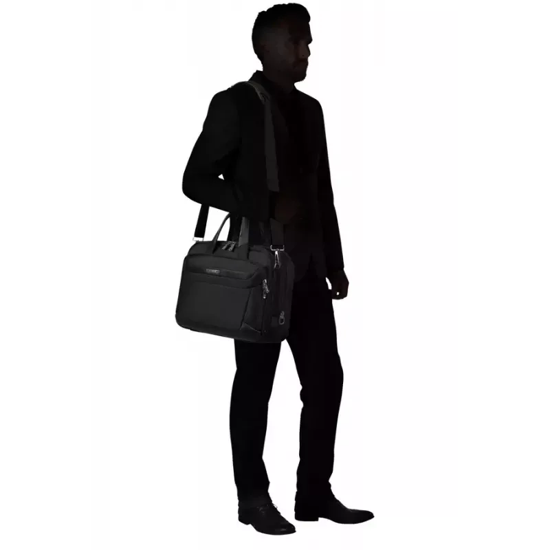 Aktentasche Samsonite PRO-DLX 6 39,6 cm erweiterbar Schwarz