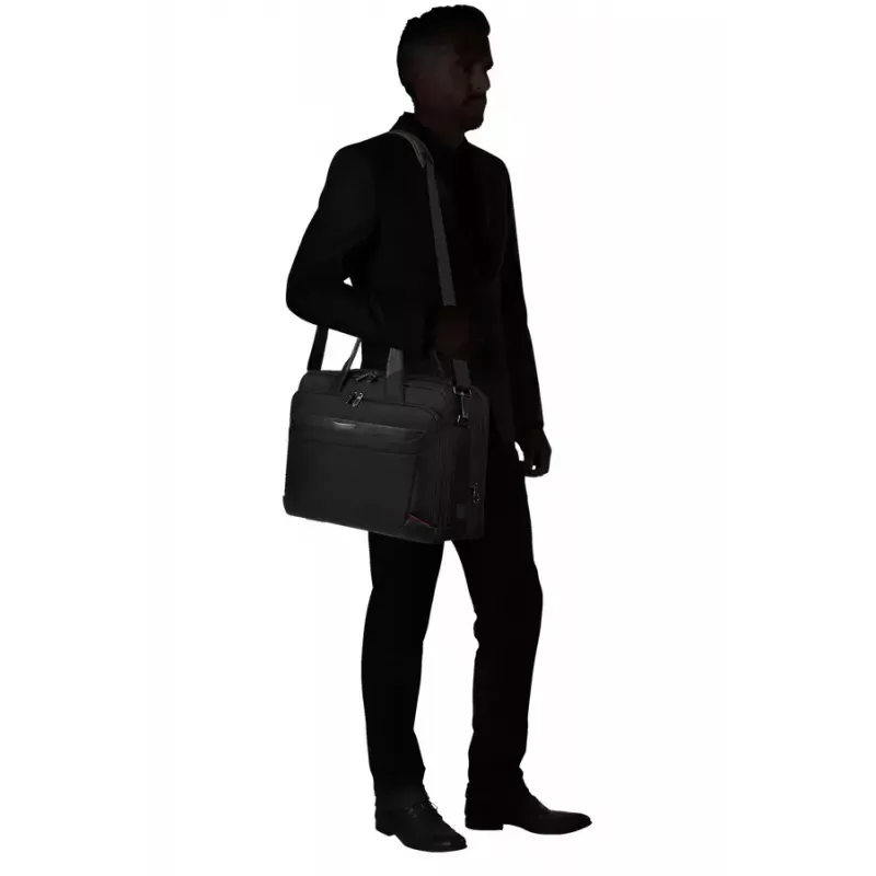 Aktentasche Samsonite PRO-DLX 6 43,9 cm Schwarz Erweiterbar
