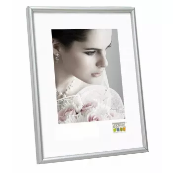 Einzelbilderrahmen Deknudt S011D1 Silber 310x460 mm