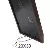 Einzelbilderrahmen Deknudt S65KQ1 Braun 20X30