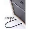 Einzelbilderrahmen Deknudt S41JL1 Weiß Holz 232x318mm