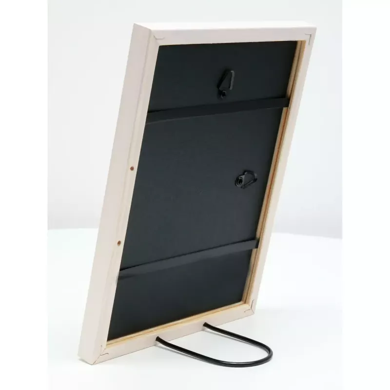 Einzelbilderrahmen Deknudt S41JL1 Weiß Holz 232x318mm
