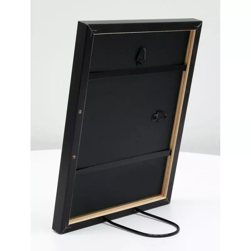 Einzelbilderrahmen Deknudt S41JL2 Schwarz Holz 318x232mm