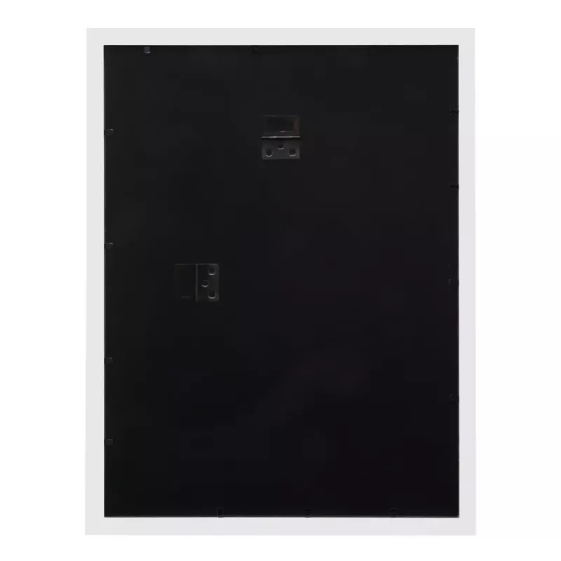 Einzelbilderrahmen Deknudt S66KF1 P1 Weiß MDF Glas Holz 30x40