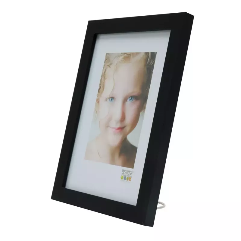 Einzelbilderrahmen Deknudt S44CF2 Schwarz 20X30 Glas MDF