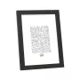 Einzelbilderrahmen Deknudt S44CF2 Schwarz 20X30 Glas MDF