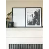 Einzelbilderrahmen Deknudt S44CF2 Schwarz 30X45 Glas MDF