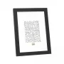 Einzelbilderrahmen Deknudt S44CF2 Schwarz 30X45 Glas MDF