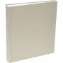 Fotoalbum Deknudt A10D30100SI Leinen beige 30 x 33 cm 100 Seiten