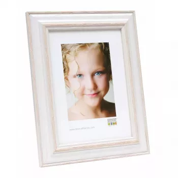 Einzelbilderrahmen Deknudt S221H1 Beige Weiß 150 mm x 200 mm