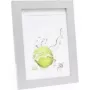 Fotorahmen Deknudt S66KD1 P1 20x30 Holz Silber mit Passepartout, für 20×30 cm Fotos