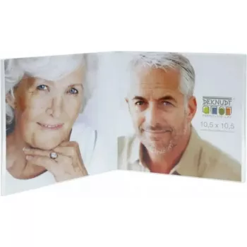 Bilderrahmen Deknudt Resin Frame S58RL2 Transparent 2x10,5x10,5 cm