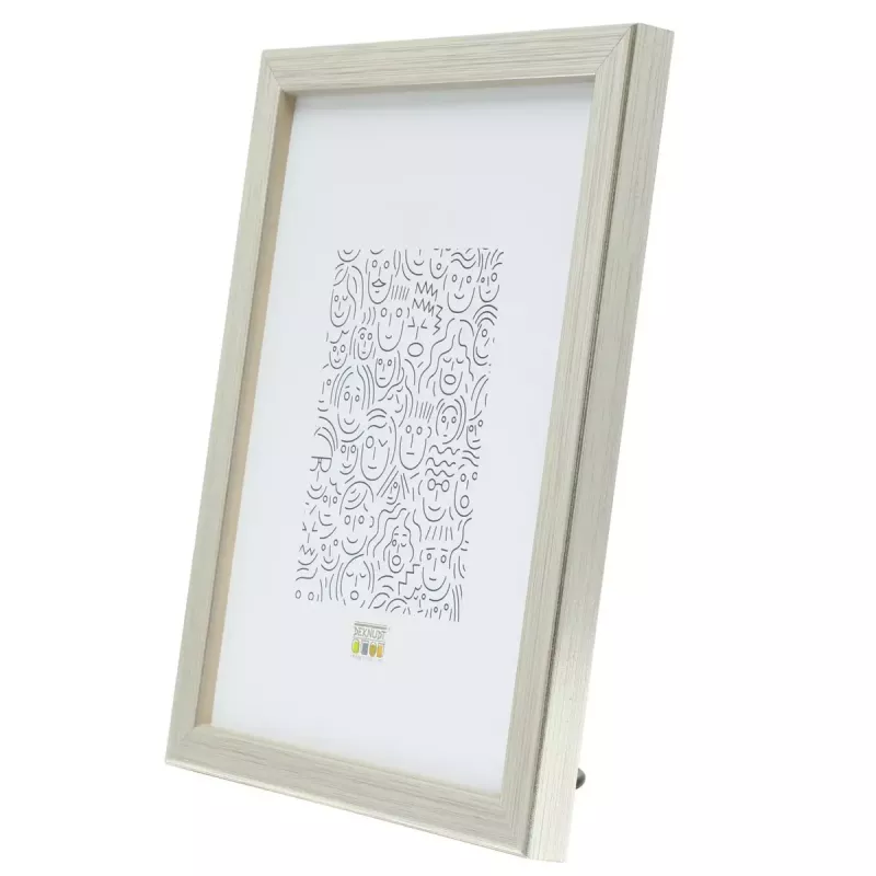 Einzelbilderrahmen Deknudt S41JD1 Silber 311x434 mm