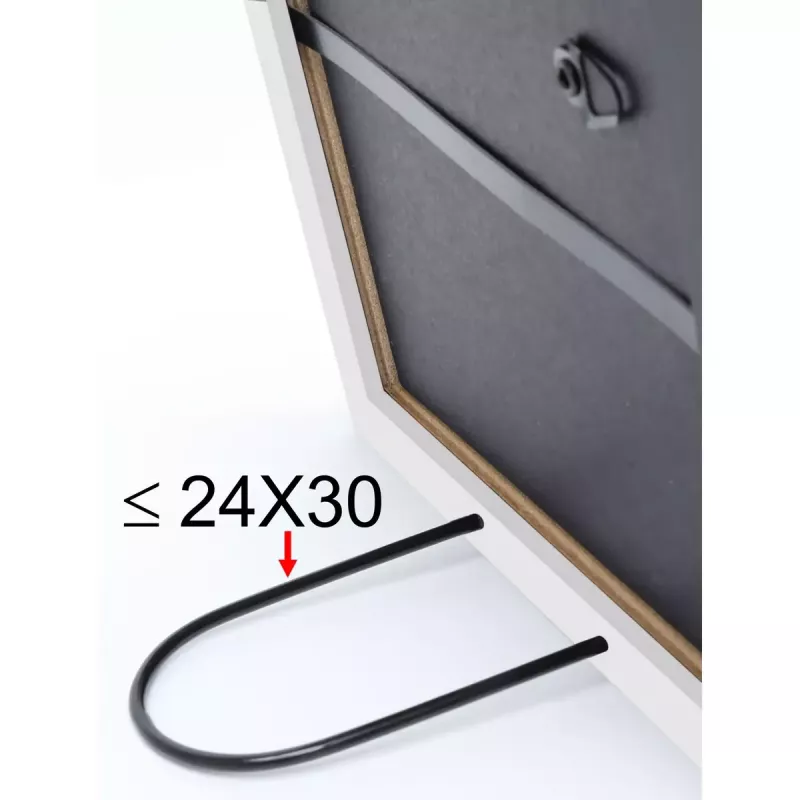 Einzelbilderrahmen Deknudt S41JL1 Weiß Holz 311x434mm