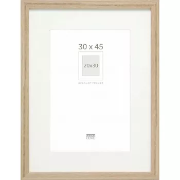 Bilderrahmen Deknudt S66KH1 P1 30x45, Holz Eiche, für Fotos 30×45 cm
