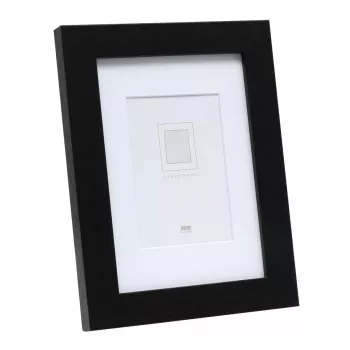Einzelner Bilderrahmen Deknudt S66KF2 P1 Schwarz 30x45