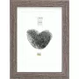 Bilderrahmen Deknudt S66KH3 13x18 cm Holz Graueiche mit Passepartout
