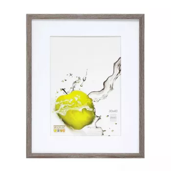 Einzelbilderrahmen Deknudt S66KH3 P1 Grau 332x433 mm
