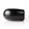 Digitaler Wecker Nedis CLAR001BK — LED-Anzeige, oval, 130×60×100 mm, 220–240 V, FM/AM, schwarz
