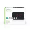 Digitaler Wecker Nedis CLAR002BK — LED-Anzeige, AC 220–240V, 130×80×70 mm, schwarz